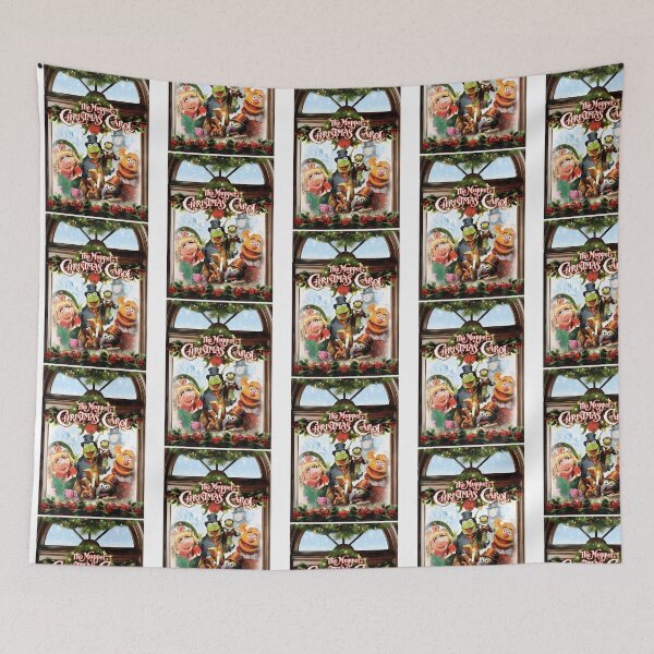 Item preview, The Muppet Christmas Carol Vintage Holiday Movie Poster designed and sold by ImogenDavisArt.