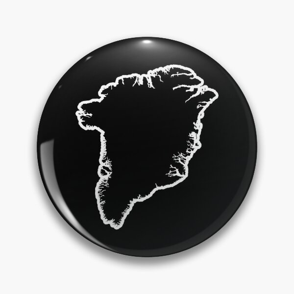 Item preview, Greenland Country Outline GL designed and sold by shitpostee.