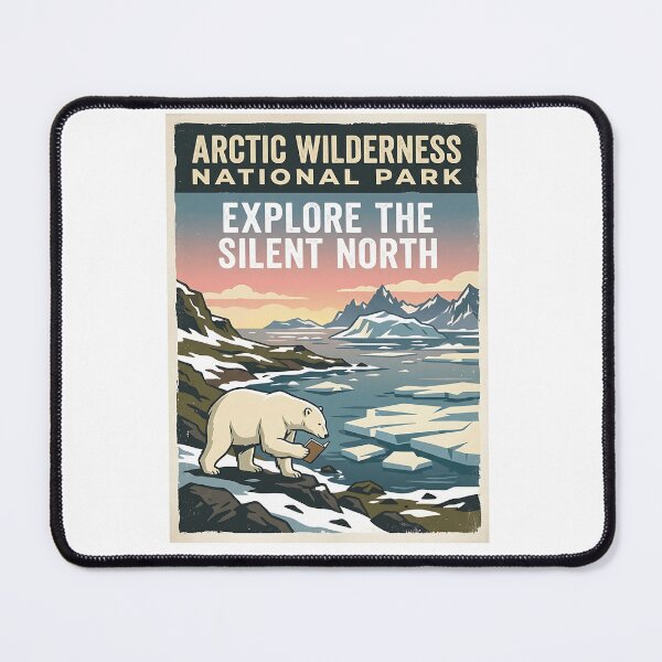 Item preview, Polar Bear Arctic Explorer designed and sold by PictoVibe.