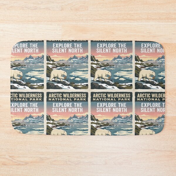 Item preview, Polar Bear Arctic Explorer designed and sold by PictoVibe.