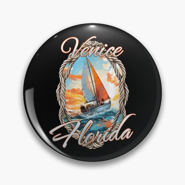 Item preview, Venice Florida Sailboat Sunset Rope Art designed and sold by desortxtorf.