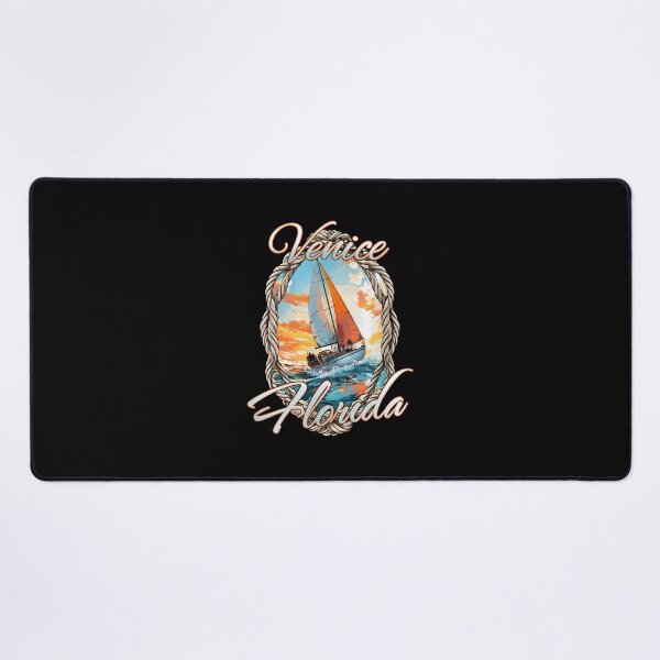 Item preview, Venice Florida Sailboat Sunset Rope Art designed and sold by desortxtorf.