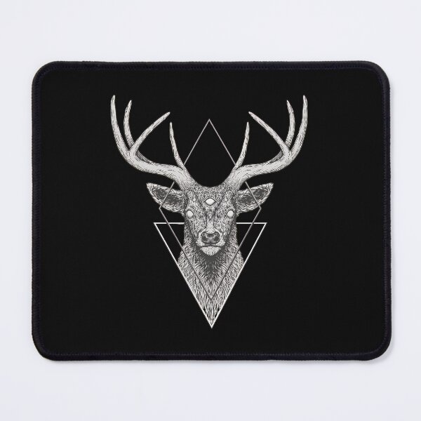 Item preview, Geometric Stag Animal Woodland  designed and sold by SARALINDO.