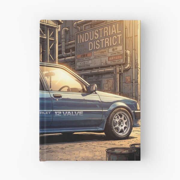Item preview, Toyota Starlet EP70 EP71 Retro Art designed and sold by Racing Art Store.