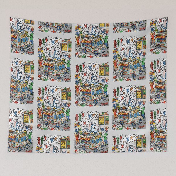 Item preview, Llama Taco Chef designed and sold by PictoVibe.