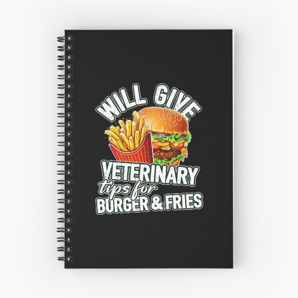 Item preview, Veterinary Tips for Burger and Fries Funny Gift designed and sold by paulisihbogut.