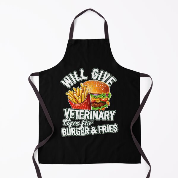 Item preview, Veterinary Tips for Burger and Fries Funny Gift designed and sold by paulisihbogut.