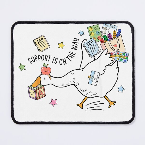 Item preview, Support is On The Way Silly Goose Special Education Teacher T-Shirt designed and sold by shop-insider.
