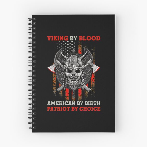 Item preview, Viking Blood American Birth Patriot Choice Skull Axes Flag designed and sold by pewittktvarner.