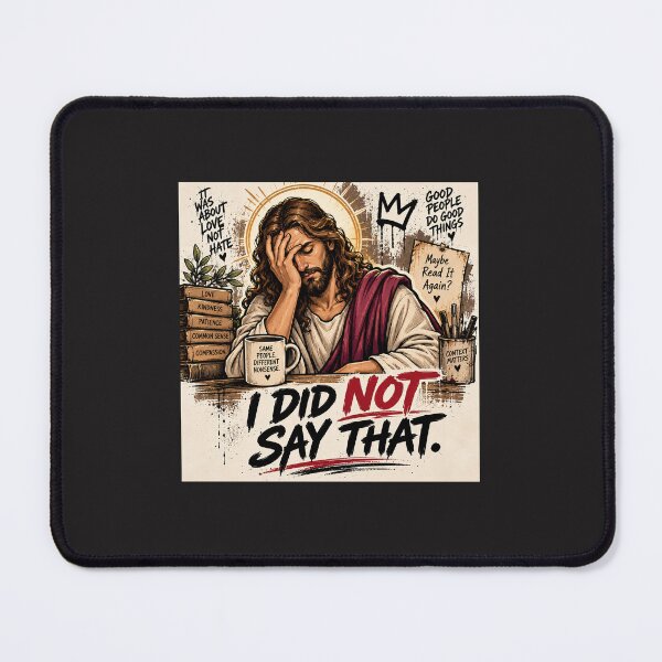 Item preview, I Did Not Say That Poster designed and sold by MattysWorld13.