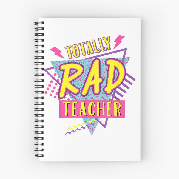 Item preview, Teacher 90's Totally Rad Teacher Vintage 1990s Nostalgic T-Shirt designed and sold by teluguredbubble.