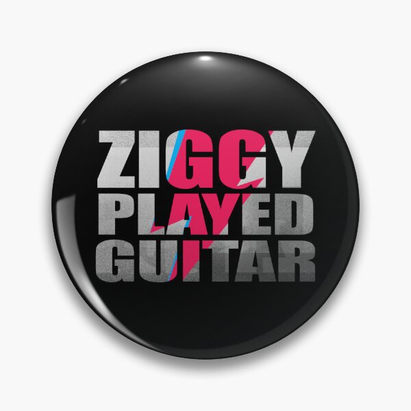 Item preview, ziggy played guitar on black designed and sold by DoryckNull1.