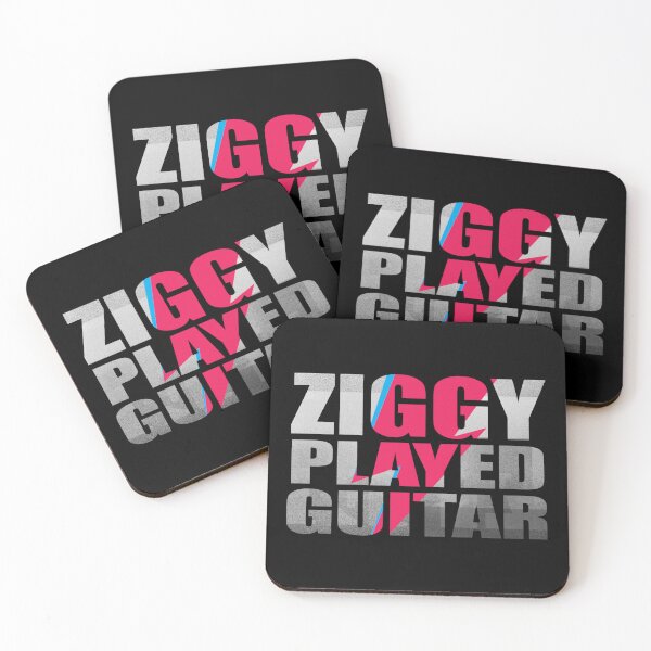 Item preview, ziggy played guitar on black designed and sold by DoryckNull1.