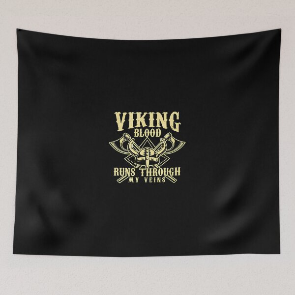 Item preview, Viking Blood Runs Through My Veins Axe Design designed and sold by desortxtorf.