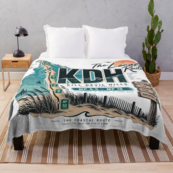 Item preview, Kill Devil Hills KDH Milepost Route designed and sold by The Coastal Route.