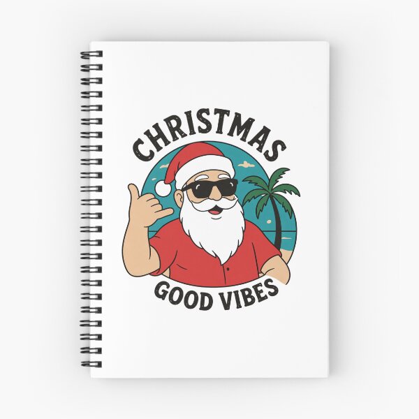 Item preview, Tropical Summer Santa Claus - Christmas Good Vibes designed and sold by wingoo22.
