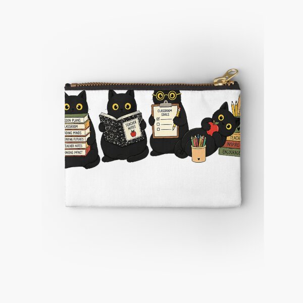 Item preview, Teacher Cat Reading Classroom School Supplies Design Premium Tri-Blend T-Shirt designed and sold by APdzain.