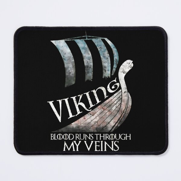 Item preview, Viking Blood Runs Through My Veins Nordic Warrior Design designed and sold by seguinxgalcot.