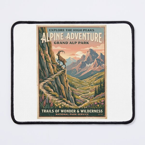 Item preview, Ibex Alpine Climber designed and sold by PictoVibe.