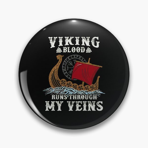 Item preview, Viking Blood Runs Through My Veins Warrior Graphic designed and sold by perowawbilton.