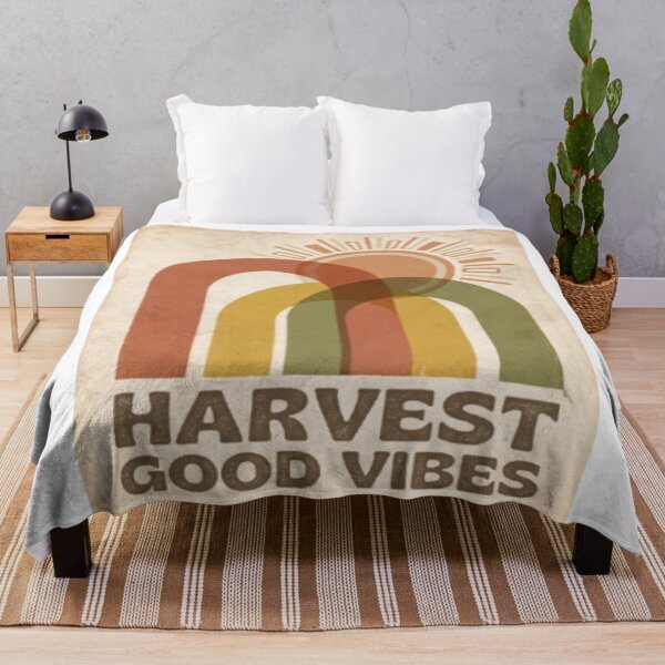 Item preview, Harvest Good Vibes – Retro Autumn Art designed and sold by Cristhian Almanza.