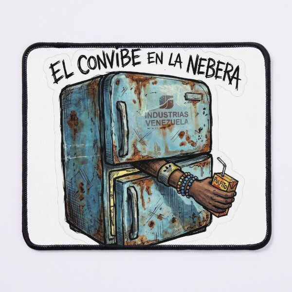 Item preview, The Convibe in the Nebera - Sticker Venezuelan Underground Comic 2009 designed and sold by elglotonmusical.