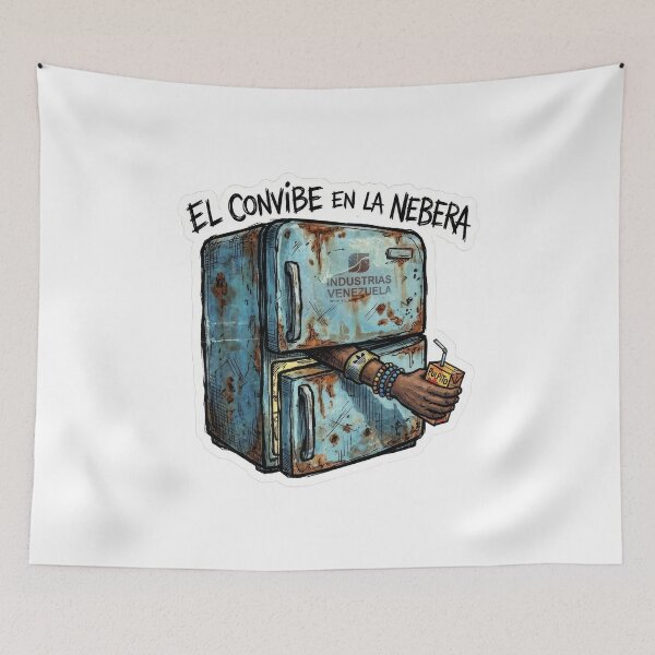 Item preview, The Convibe in the Nebera - Sticker Venezuelan Underground Comic 2009 designed and sold by elglotonmusical.