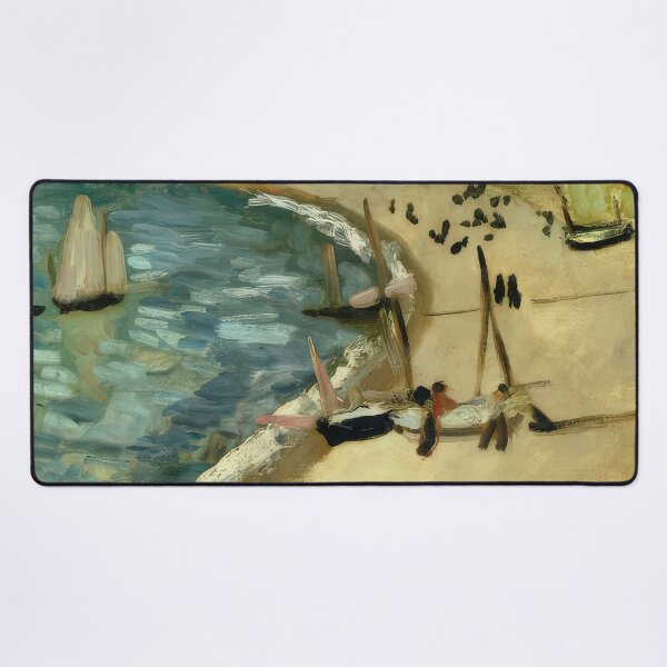 Item preview, Aht amont cliffs at etretat 1920 designed and sold by VeilOfPigments.