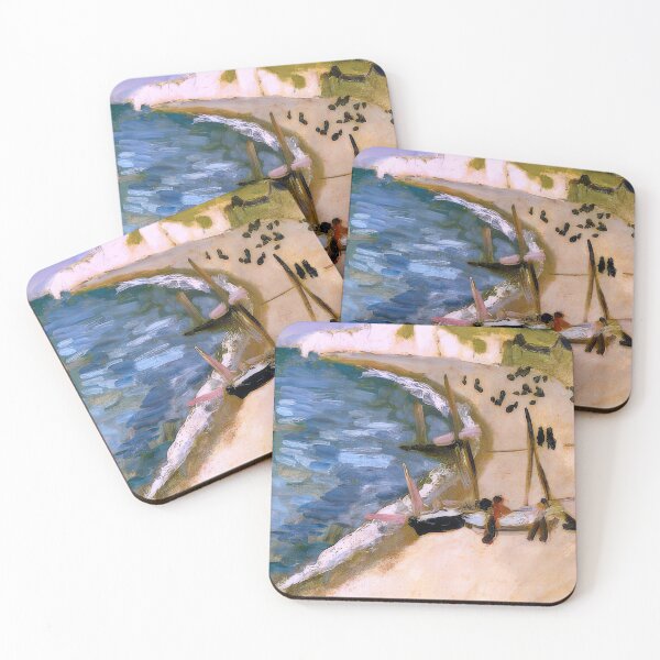 Item preview, Aht amont cliffs at etretat 1921 designed and sold by VeilOfPigments.