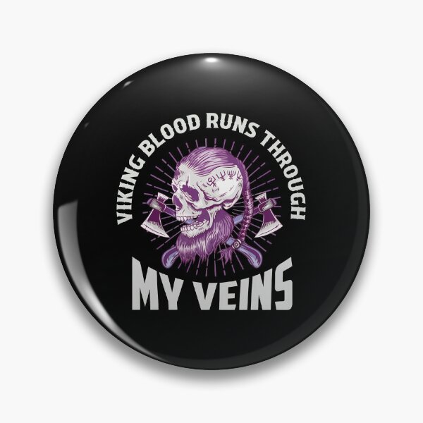Item preview, Viking Blood Skull Axes Quote Graphic Art designed and sold by seguinxgalcot.