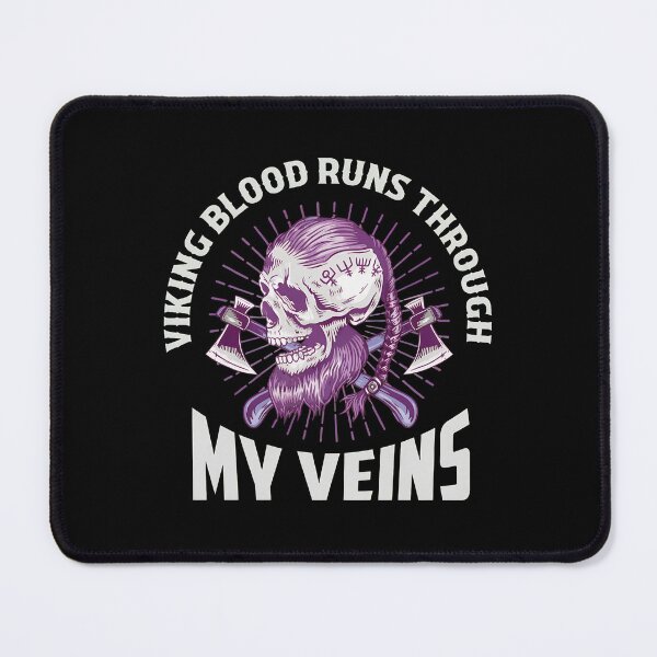 Item preview, Viking Blood Skull Axes Quote Graphic Art designed and sold by seguinxgalcot.
