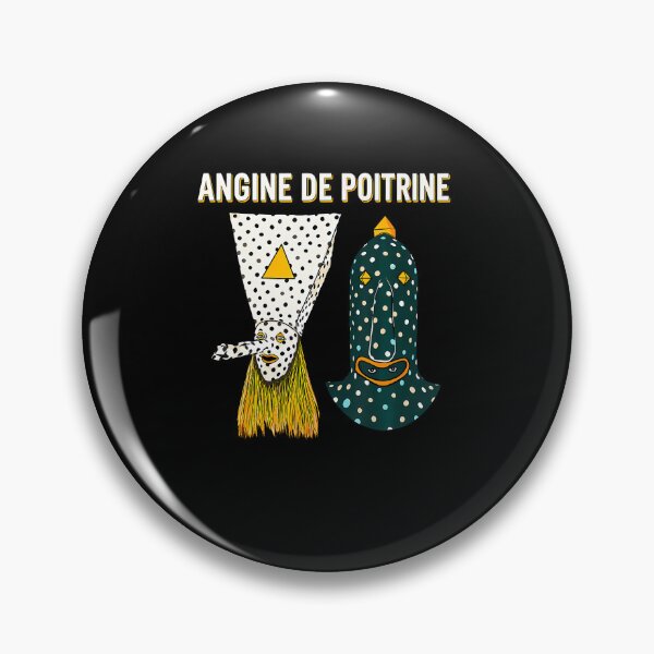 Item preview,  Angine De Poitrine Surreal French Mask Vintage Art  designed and sold by RealestInternet.