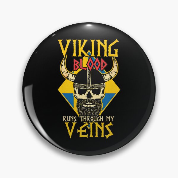 Item preview, Viking Blood Skull Horned Helmet Warrior Statement designed and sold by perowawbilton.