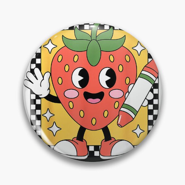 Item preview, Teacher Vintage Checkered Strawberry Teaching T-Shirt designed and sold by Cute-Pretty.