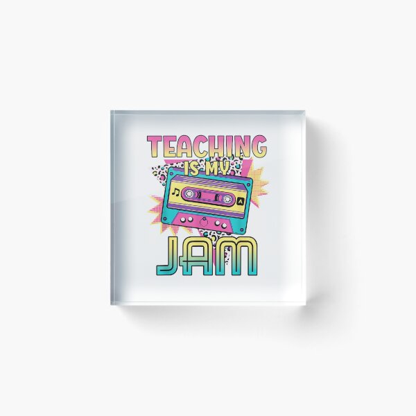 Item preview, Teaching is My Jam Retro 90's Teacher T-Shirt designed and sold by Atros.