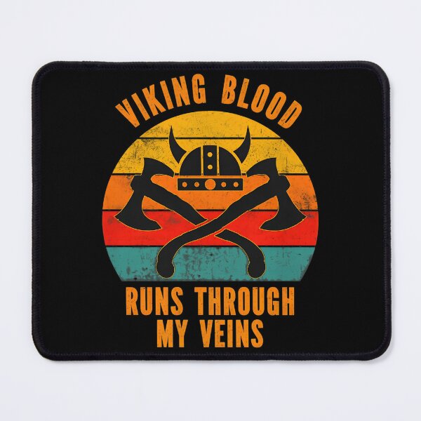 Item preview, Viking Blood Sunset Axes Helmet Graphic designed and sold by desortxtorf.