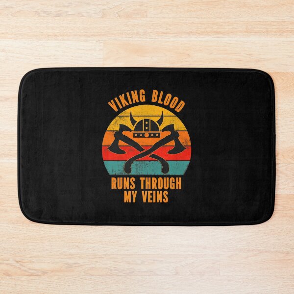 Item preview, Viking Blood Sunset Axes Helmet Graphic designed and sold by desortxtorf.