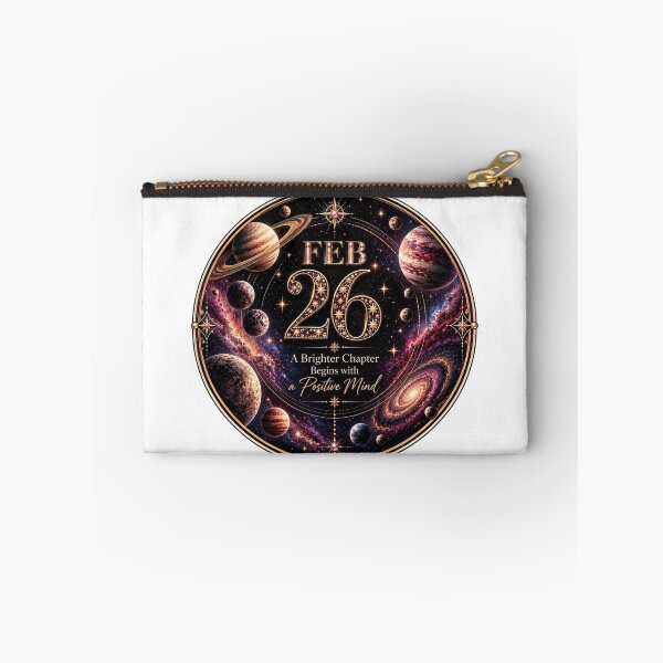 Item preview, February 26 Celestial Birthday Inspirational Design designed and sold by LunaMoments.