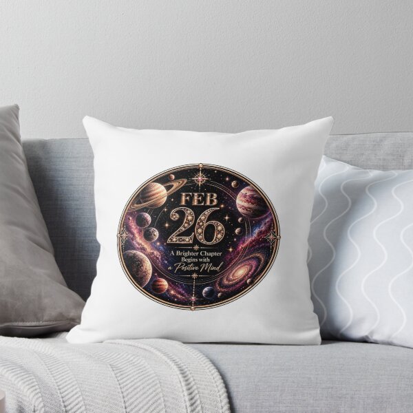 Item preview, February 26 Celestial Birthday Inspirational Design designed and sold by LunaMoments.
