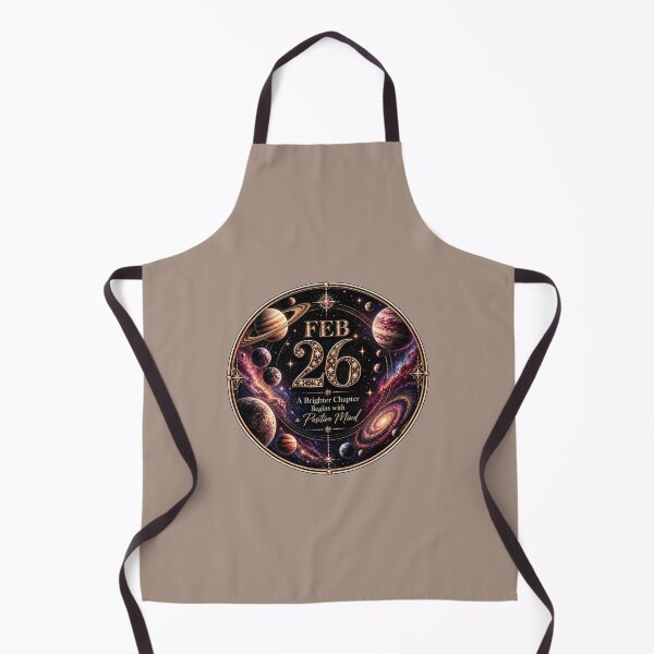 Item preview, February 26 Celestial Birthday Inspirational Design designed and sold by LunaMoments.