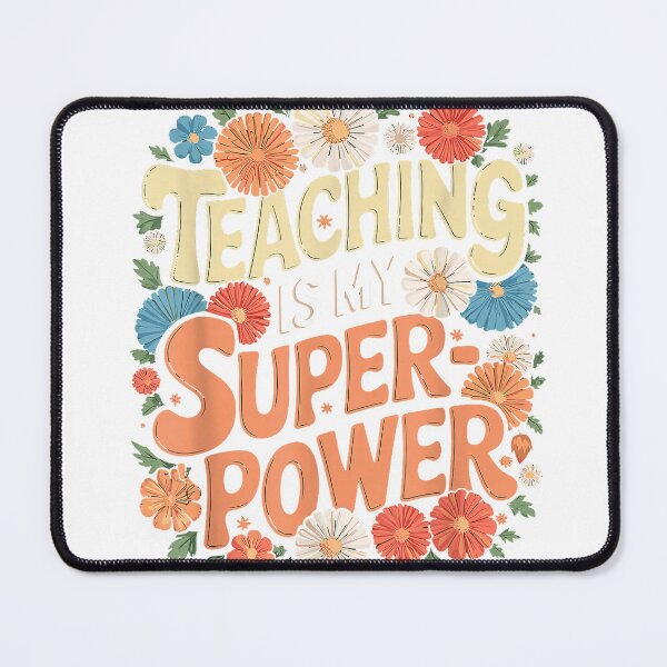 Item preview, Teaching Is My Superpower Retro Teacher T-Shirt designed and sold by Atros.