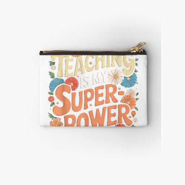 Item preview, Teaching Is My Superpower Retro Teacher T-Shirt designed and sold by Atros.