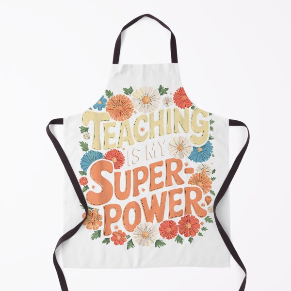 Item preview, Teaching Is My Superpower Retro Teacher T-Shirt designed and sold by Atros.