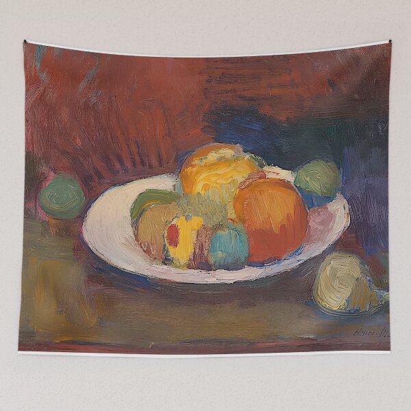 Item preview, Assiette de fruits fruit dish 1902 designed and sold by VeilOfPigments.
