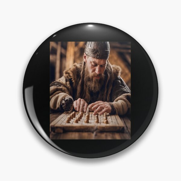 Item preview, Viking Chess Player Focused designed and sold by seguinxgalcot.
