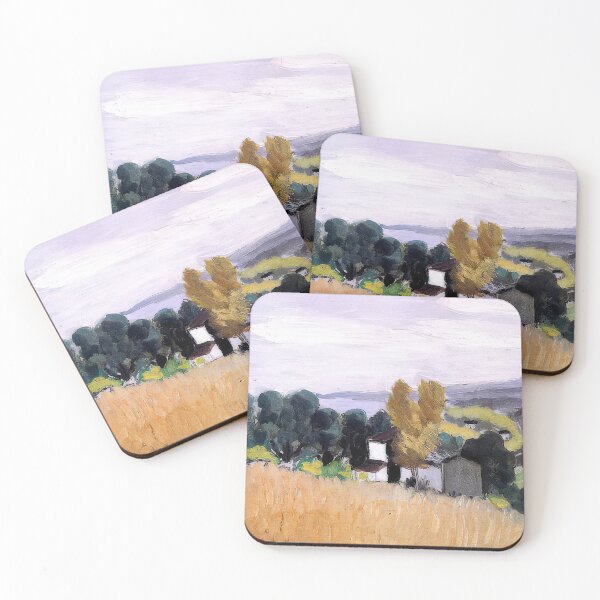 Item preview, Autumn in cagnes 1918 designed and sold by VeilOfPigments.