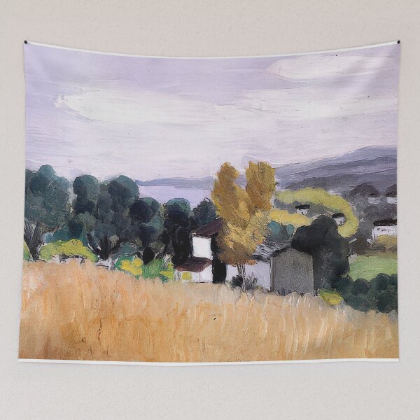 Item preview, Autumn in cagnes 1918 designed and sold by VeilOfPigments.