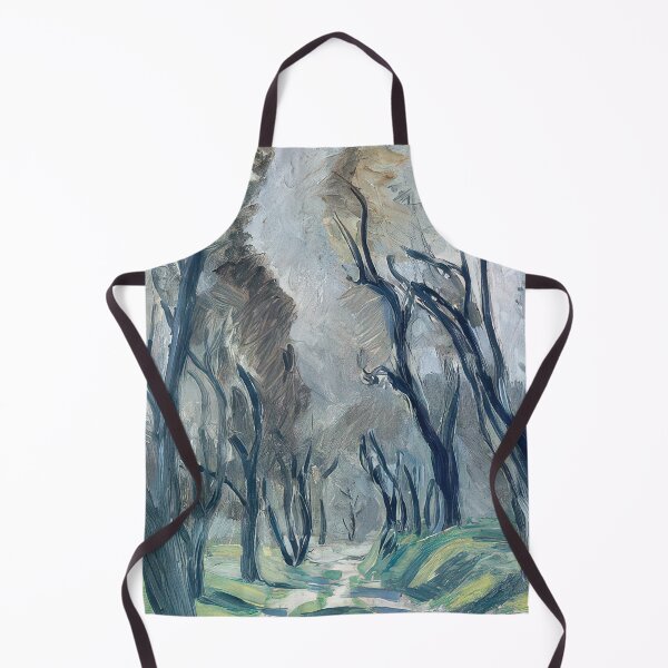 Item preview, Avenue of olive trees 1952 designed and sold by VeilOfPigments.