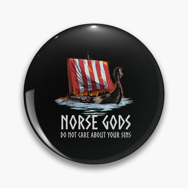 Item preview, Viking Longship Norse Gods Sailing Art designed and sold by paulisihbogut.
