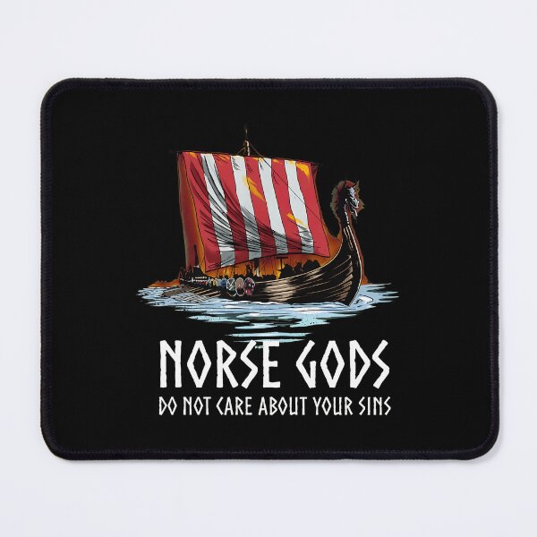 Item preview, Viking Longship Norse Gods Sailing Art designed and sold by paulisihbogut.